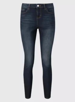 Dark Denim Regular Fit Skinny Jeans - 10L -GlamMode Store tuc139605725 Dark20Denim R Z004A