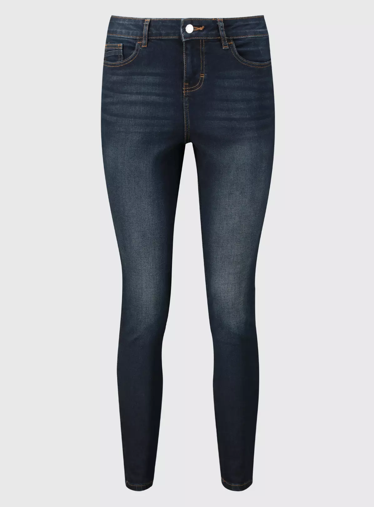 Dark Denim Regular Fit Skinny Jeans - 22R 5 Dark Denim Regular Fit Skinny Jeans - 22R - Image 3