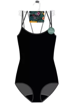 LOVE LUNA Black Period Swimsuit 16-18 -GlamMode Store tuc141317941 Black R Z004A