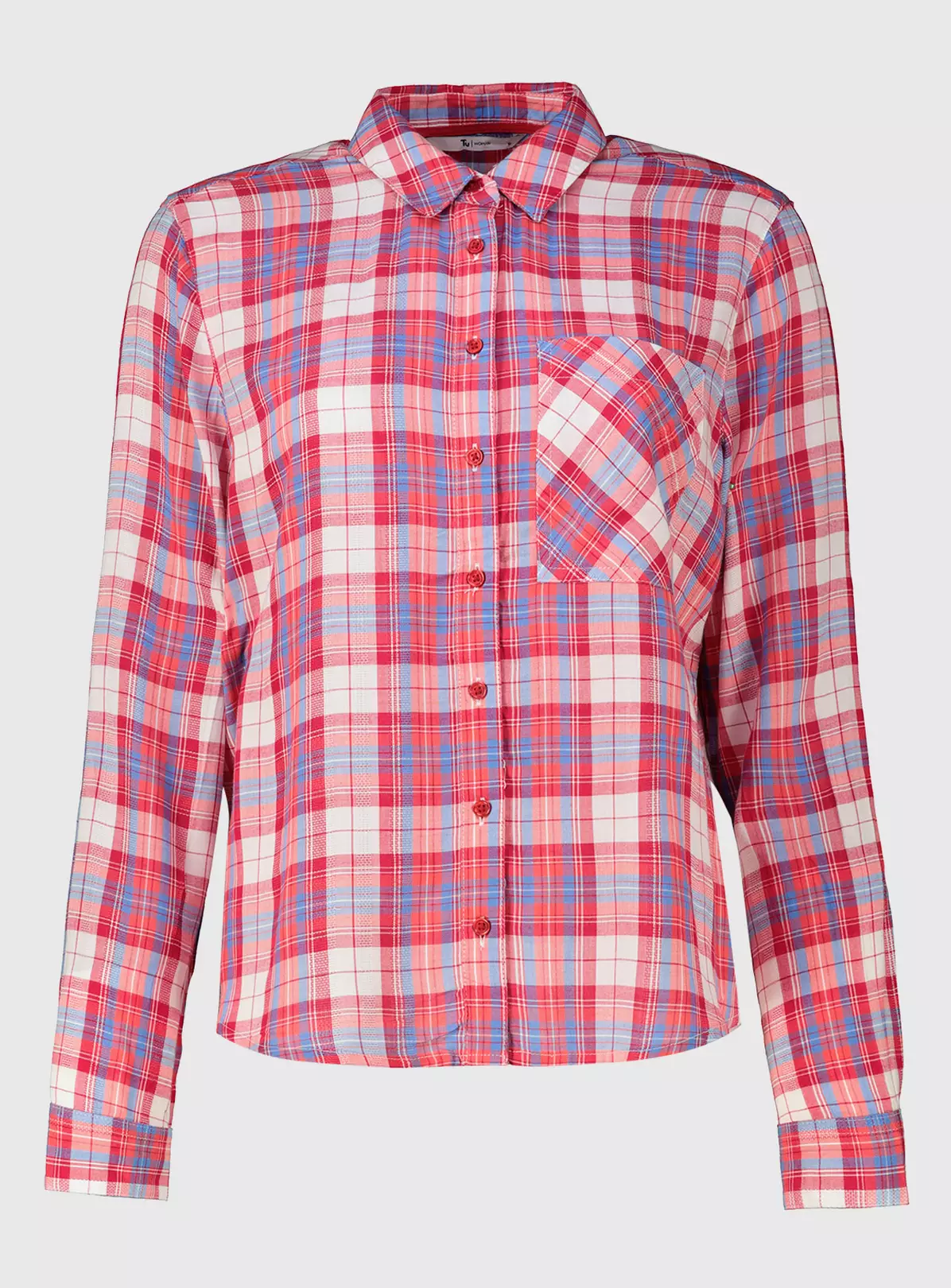 Bright Check Relaxed Fit Shirt - 14 6 Bright Check Relaxed Fit Shirt - 14 - Image 4