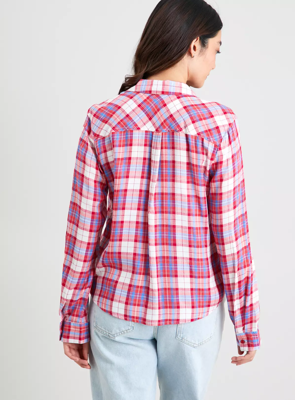 Bright Check Relaxed Fit Shirt - 14 4 Bright Check Relaxed Fit Shirt - 14 - Image 2