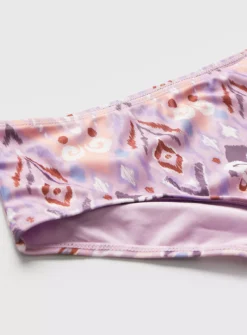 Lilac Aztec Print Shorts Bikini Bottoms 22 -GlamMode Store tuc142159156 Multi20Coloured R Z004A