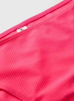 Bright Pink Classic Bikini Bottoms 20 -GlamMode Store tuc142165169 Pink R Z004A