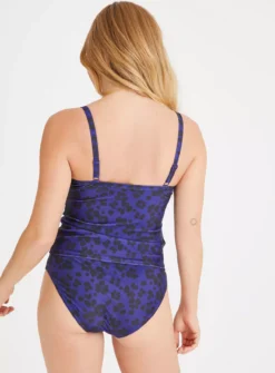 Blue Leopard Bikini Briefs 8