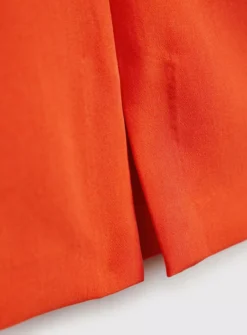 Orange Side Split Mini Skirt 20 -GlamMode Store tuc142670587 Orange R Z004A 1