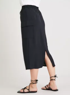 Black Cargo Skirt 16