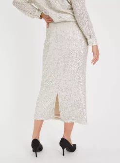 Silver Sequin Pencil Skirt 16 -GlamMode Store tuc142935709 Gold R Z004A 1