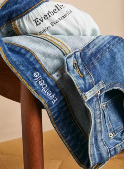 EVERBELLE Indigo Cropped Bootcut Jeans 6