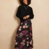EVERBELLE Floral Maxi Skirt 16 -GlamMode Store tuc142989854 Multi20Coloured R Z001A 1