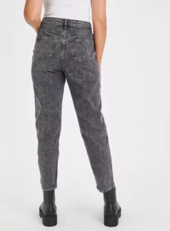 Charcoal Wash Mom Jeans 12R 8 Charcoal Wash Mom Jeans 12R -GlamMode Store tuc143058824 Charcoal R Z004A