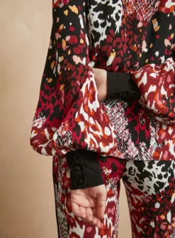 EVERBELLE Animal Print Relaxed Shirt 8 -GlamMode Store tuc143084441 Multi20Coloured R Z003A 1