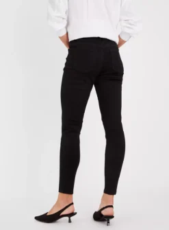 Black Skinny Jeans With Stretch 16L 10 Black Skinny Jeans With Stretch 16L -GlamMode Store tuc143125249 Black R Z005A