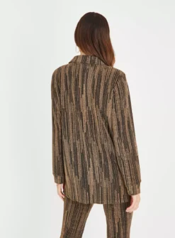 Gold Oversized Coord Shirt 24 -GlamMode Store tuc143151439 Gold R Z004A