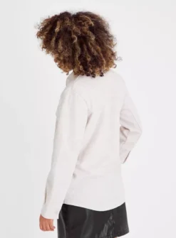 Beige Popper Overshirt26 -GlamMode Store tuc143184417 Beige R Z004A