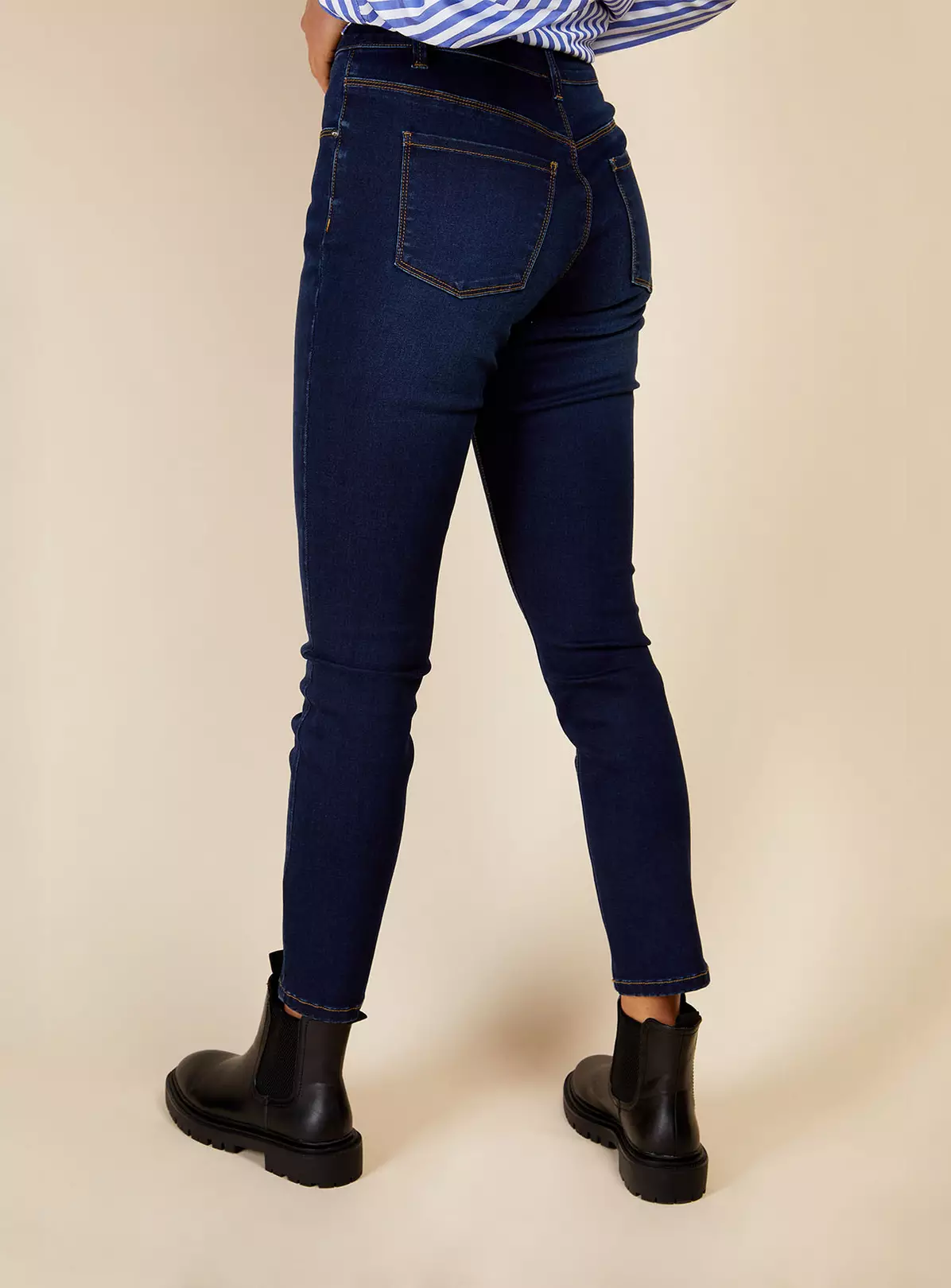 VOGUE WILLIAMS Indigo Denim Jeans 14 3 VOGUE WILLIAMS Indigo Denim Jeans 14