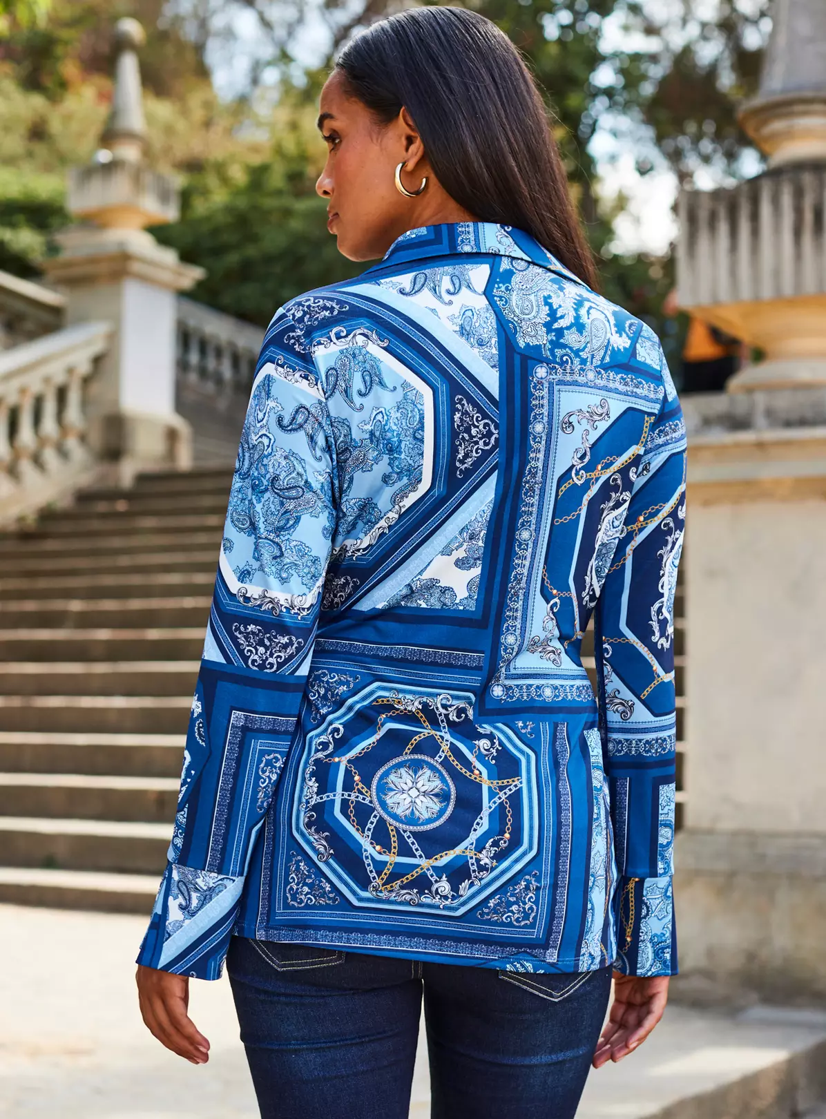 SOSANDAR Scarf Twist Front Shirt8 3 SOSANDAR Scarf Twist Front Shirt8