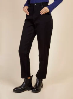 VOGUE WILLIAMS Black Tapered Denim Jeans 16 -GlamMode Store tuc143303666 Black R Z002A 1