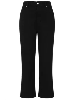 VOGUE WILLIAMS Black Tapered Denim Jeans 12 11 VOGUE WILLIAMS Black Tapered Denim Jeans 12 -GlamMode Store tuc143303666 Black R Z003A