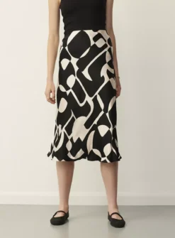 FINERY Evelyn Skirt 12 9 FINERY Evelyn Skirt 12 -GlamMode Store tuc143317646 Black R Z003A