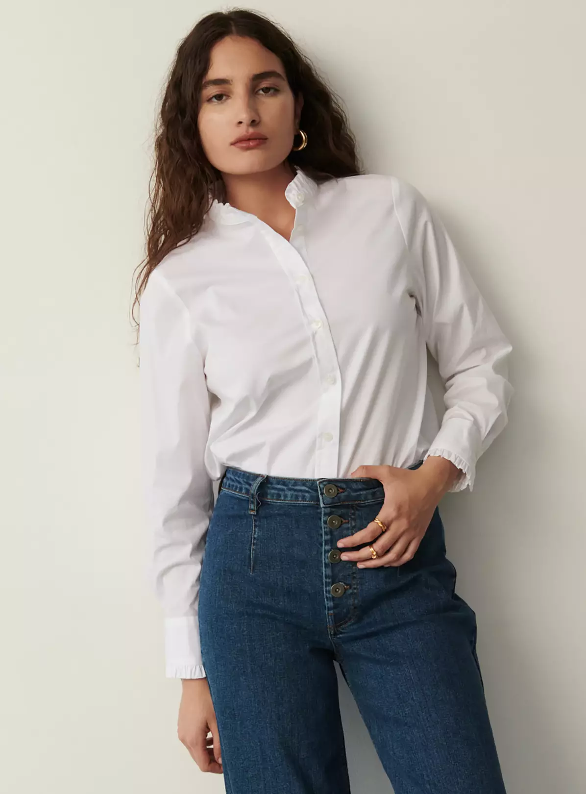 FINERY Tally Wide Leg Jeans 28 4 FINERY Tally Wide Leg Jeans 28 - Image 2