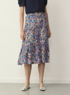 FINERY Jasmin Skirt 20 -GlamMode Store tuc143322082 Blue R Z001A