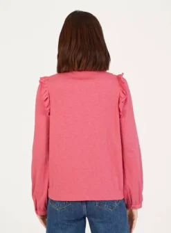 THOUGHT Beca Fairtrade Organic Cotton Pin Tuck Shirt 6