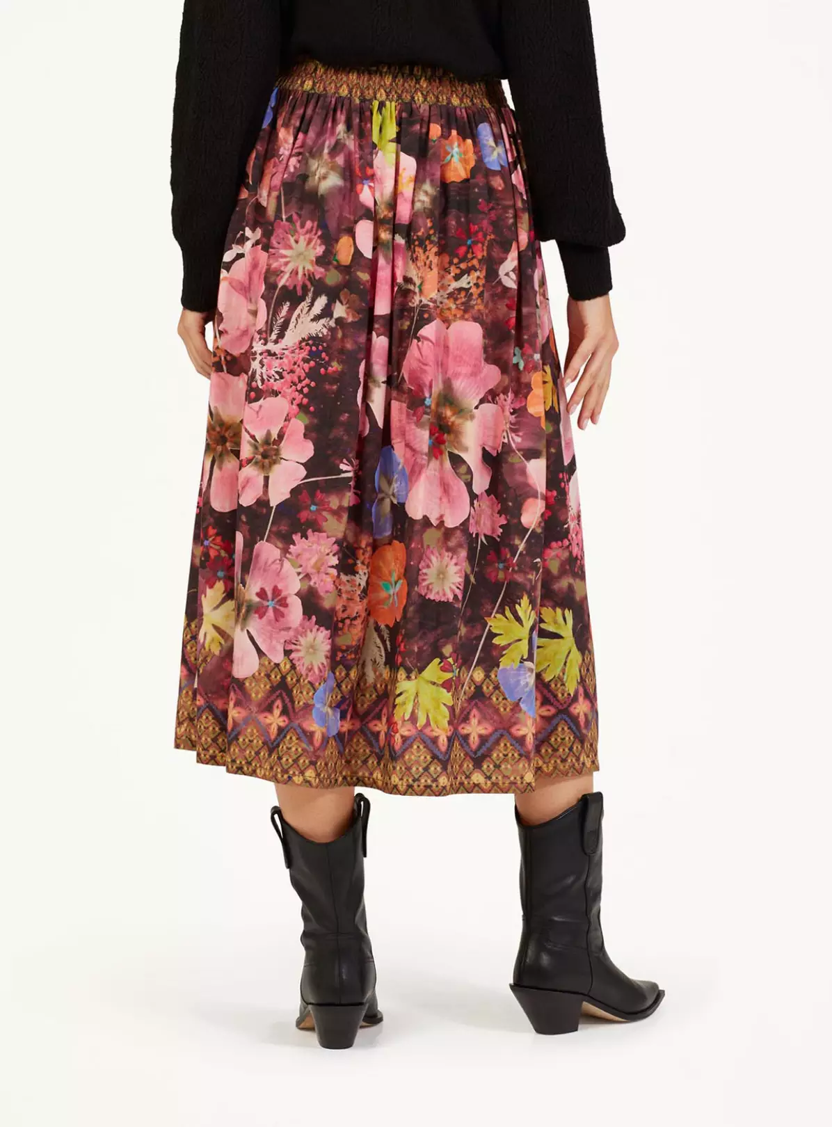 THOUGHT Emelia Tencel Midi Skirt 6 7 THOUGHT Emelia Tencel Midi Skirt 6 - Image 5