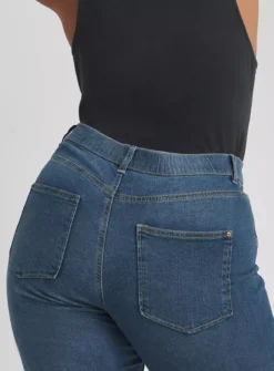 SIMPLY BE 24/7 Mid Vintage Blue Boyfriend Jean 26 -GlamMode Store tuc143372354 Blue R Z002A