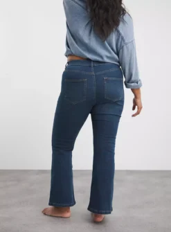 SIMPLY BE 24/7 Mid Blue Bootcut Jeans 30 -GlamMode Store tuc143373550 Blue R Z002A