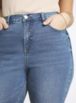 SIMPLY BE 24/7 Mid Wash Skinny Jeans 24