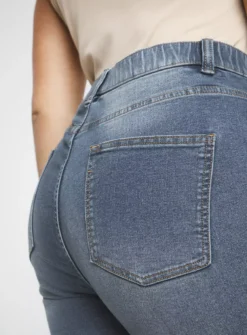 SIMPLY BE 24/7 Mid Wash Skinny Jeans 24 -GlamMode Store tuc143374739 Blue R Z005A