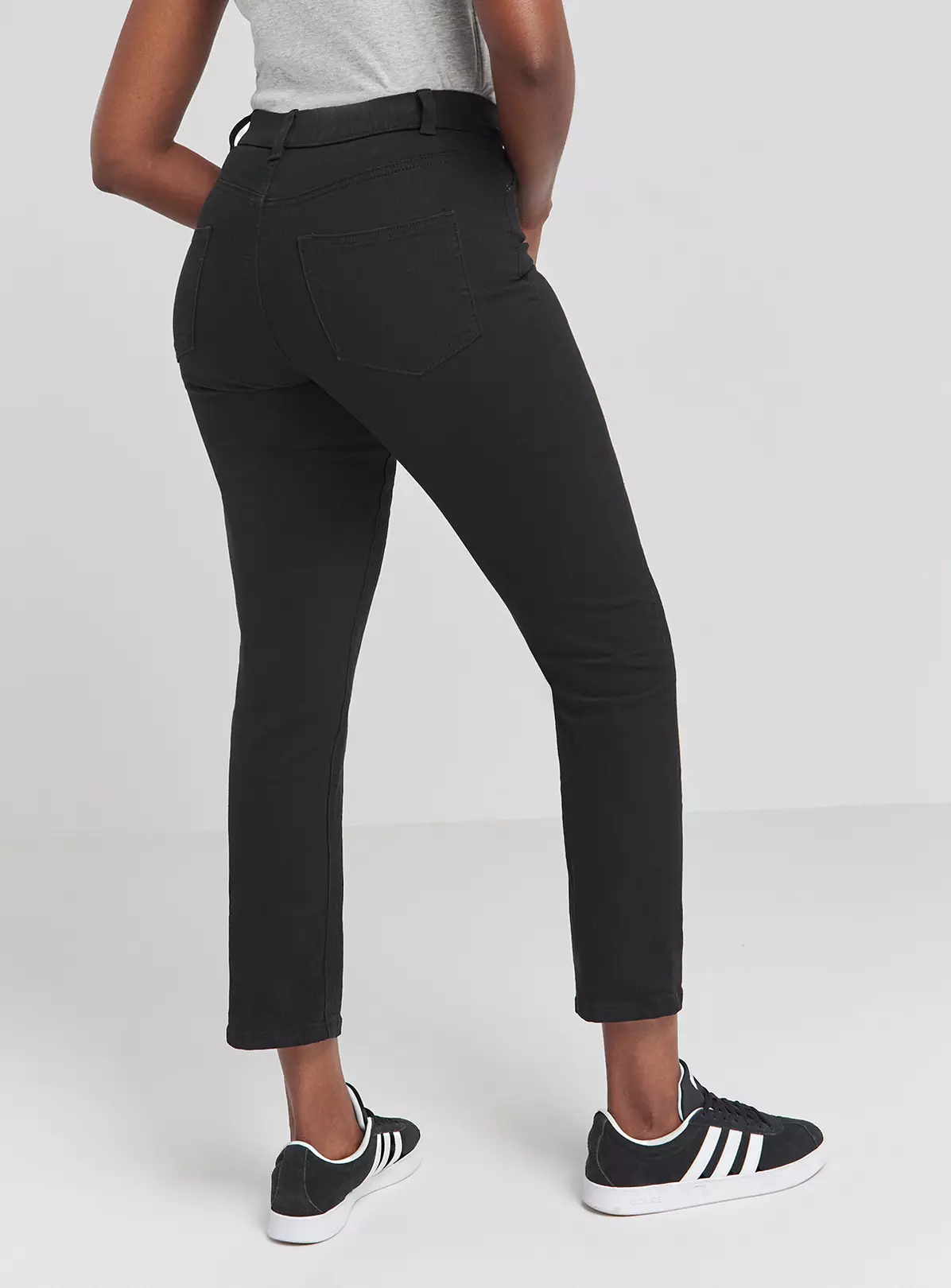 SIMPLY BE 24/7 Black Straight Leg Jean 24 4 SIMPLY BE 24/7 Black Straight Leg Jean 24 - Image 2