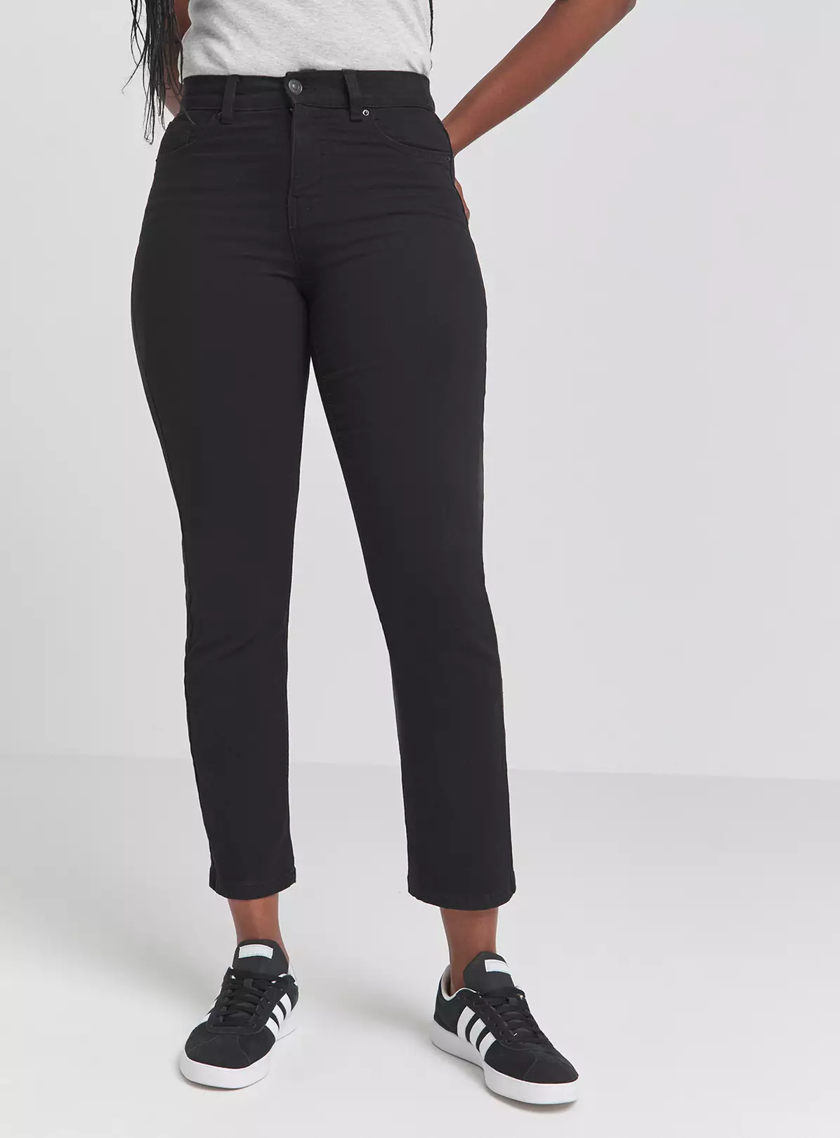 SIMPLY BE 24/7 Black Straight Leg Jean 24 7 SIMPLY BE 24/7 Black Straight Leg Jean 24 - Image 5