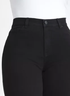 SIMPLY BE 24/7 Black Wide Leg Jean 32 -GlamMode Store tuc143380717 Black R Z004A