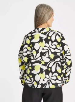 Floral Print Boxy Shirt 20 -GlamMode Store tuc143425583 Multi20Coloured R Z004A