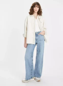 Cream Twill Overshirt 22