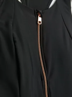 Black Post Surgery Zip-Through Swimsuit 8 -GlamMode Store tuc143455096 Black R Z003A 1