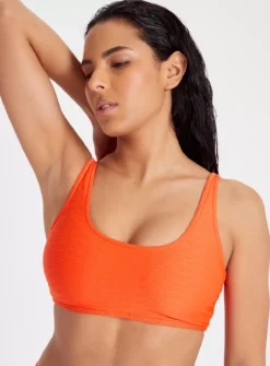 Orange Bikini Crop Top 16 -GlamMode Store tuc143456873 Orange R Z001A