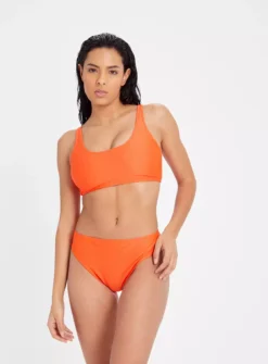 Orange Bikini Crop Top 16