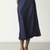 FINERY Evelyn Skirt 8 -GlamMode Store tuc143491732 Navy R Z003A