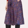 THOUGHT Fawn Lenzing Ecovero Printed Skirt 16 2 THOUGHT Fawn Lenzing Ecovero Printed Skirt 16 -GlamMode Store tuc143541218 Blue R Z003A