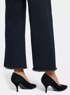 NYDJ Teresa Wide Leg Ankle Jean 6 -GlamMode Store tuc143639080 Black R Z004A