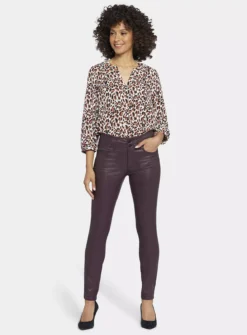NYDJ Ami Coated Skinny 6 -GlamMode Store tuc143640507 Dark20Red R Z001A