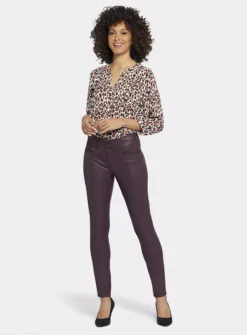 NYDJ Ami Coated Skinny 6 -GlamMode Store tuc143640507 Dark20Red R Z004A