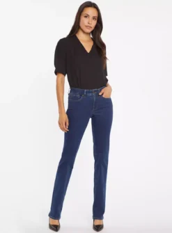 NYDJ Petite Marilyn Straight Leg 14