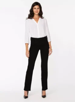 NYDJ Marilyn Straight Leg 18 -GlamMode Store tuc143645615 Black R Z001A