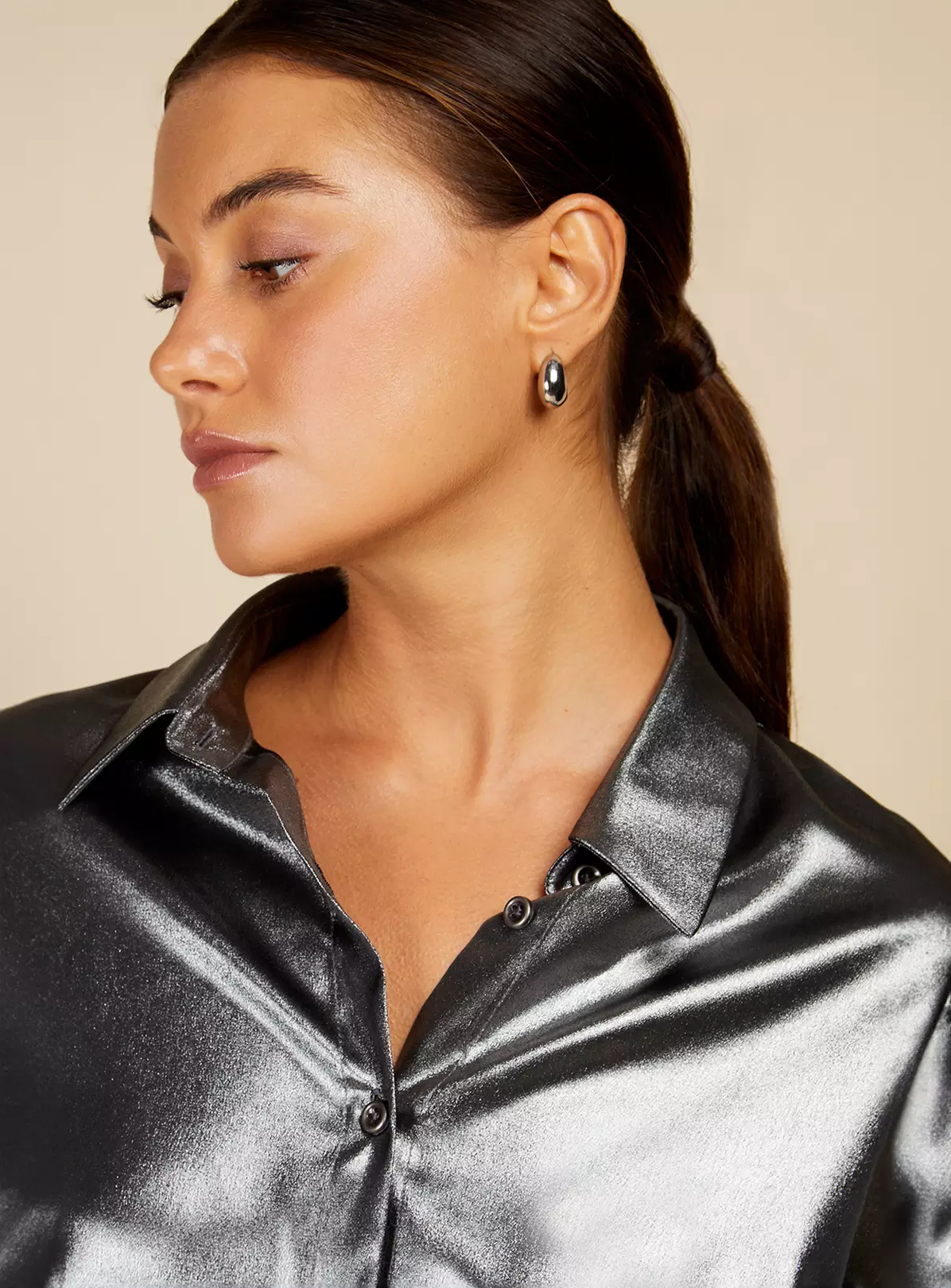 VOGUE WILLIAMS Metallic Shirt 18 4 VOGUE WILLIAMS Metallic Shirt 18 - Image 2