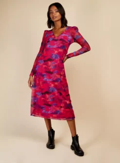 VOGUE WILLIAMS Printed Mesh Midaxi 18 -GlamMode Store tuc143713180 Multi20Coloured R Z001A