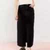 EVERBELLE Black Denim Midaxi Skirt 22 -GlamMode Store tuc143715046 Black R Z001A