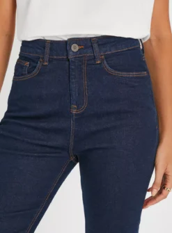 Dark Denim Rinse Flared Jeans8R -GlamMode Store tuc143722748 Dark20Denim R Z003A 2